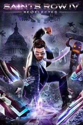 Логотип Saints Row 4 Re-Elected